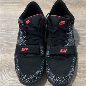 Nike Air Trainer 1 Low ST Black Safari Laser Crimso